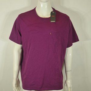 Levi's Men's T shirt 3XL Standard Pocket tee Short Sleeve Purple NWT